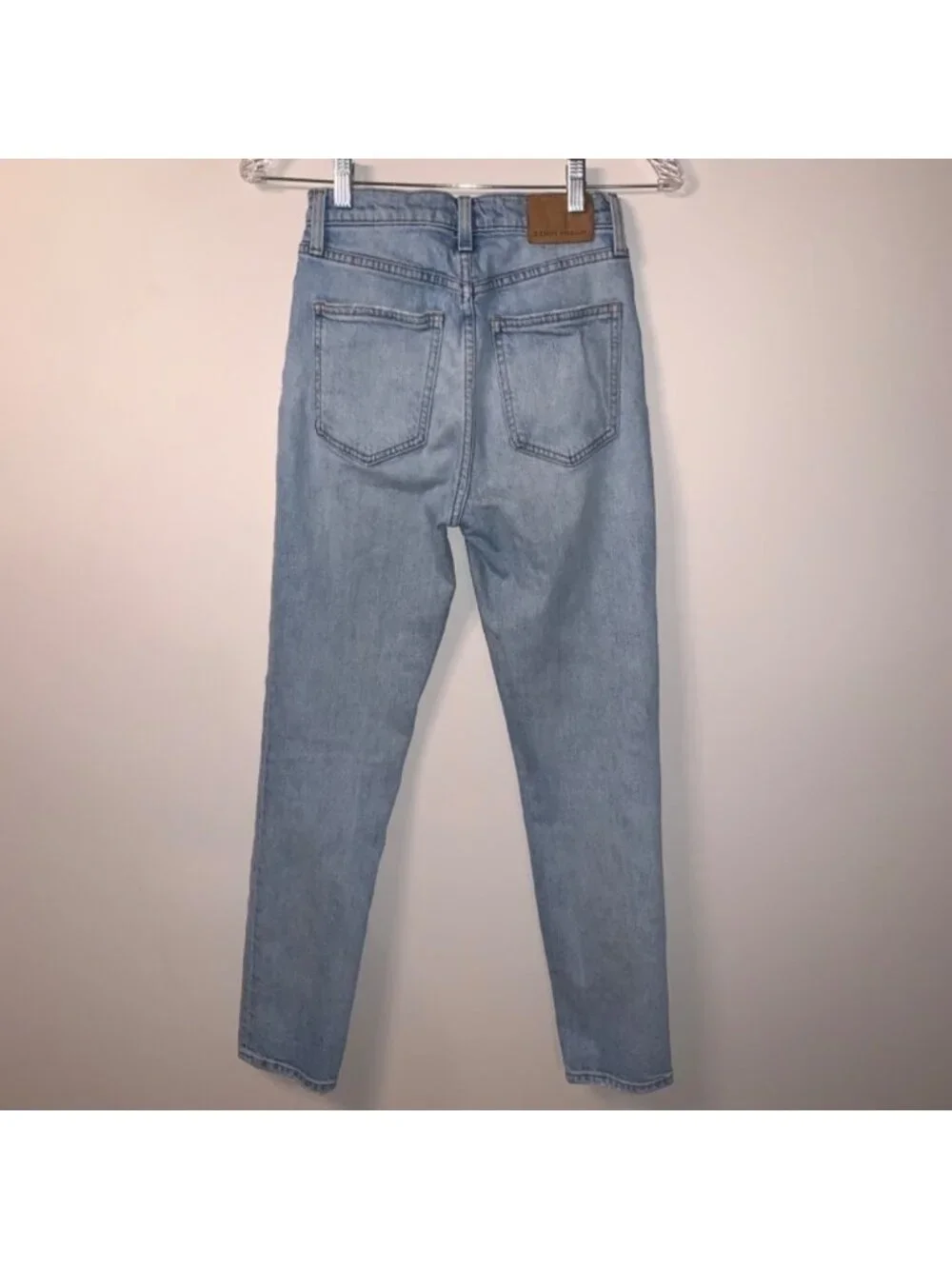 Denim Forum The Yoko High Rise Slim High-waisted slim jeans 25